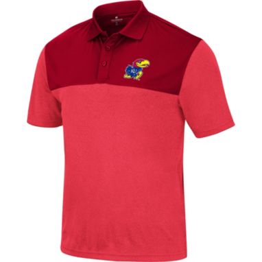 sorry, Colosseum Men's Kansas Jayhawks Crimson Polo is currently out of stock
