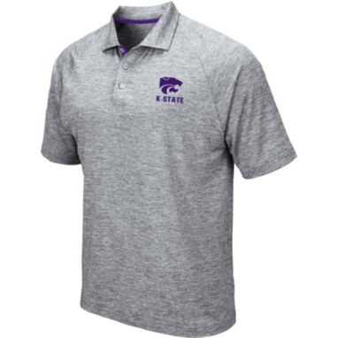 sorry, Colosseum Men's Kansas State Wildcats Grey Wedge Polo is currently out of stock