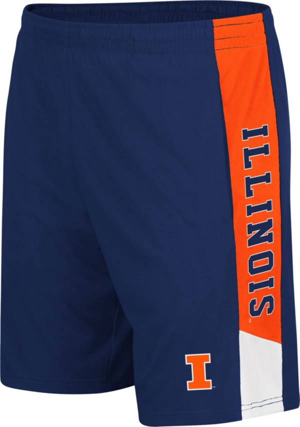 Colosseum Men's Illinois Fighting Illini Blue Wonkavision Shorts