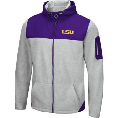 sorry, Colosseum Men's LSU Tigers Grey Swartz Full-Zip Jacket is currently out of stock