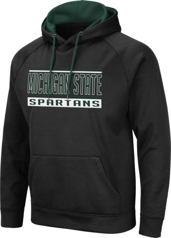 Colosseum Men's Michigan State Spartans Black Pullover Hoodie product image