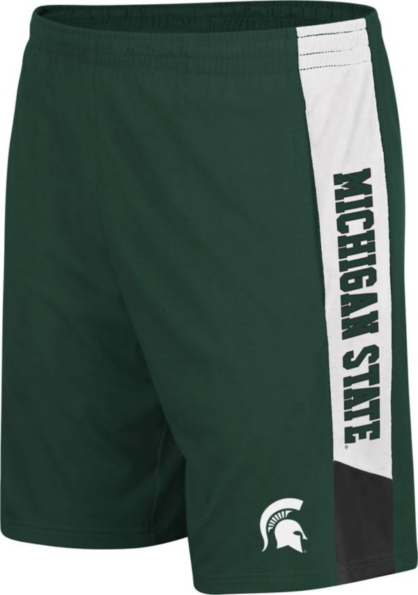 Colosseum Men's Michigan State Spartans Green Wonkavision Shorts