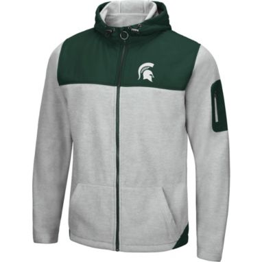 sorry, Colosseum Men's Michigan State Spartans Grey Swartz Full-Zip Jacket is currently out of stock