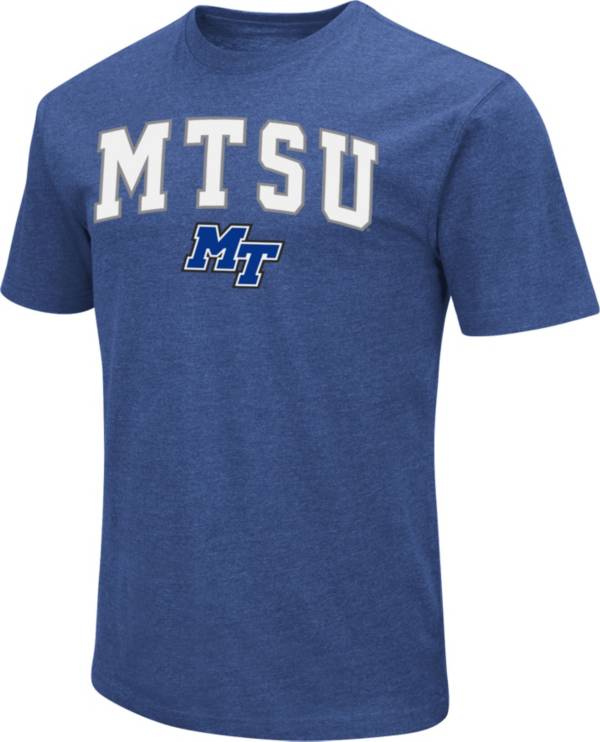 Colosseum Men's Middle Tennessee State Blue Raiders Blue Dual Blend T-Shirt product image