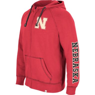 sorry, Colosseum Men's Nebraska Cornhuskers Scarlet Intervention Full-Zip Hoodie is currently out of stock
