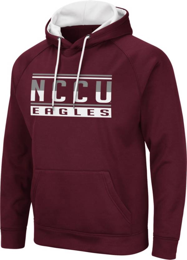 Colosseum Men's North Carolina Central Eagles Maroon Pullover Hoodie