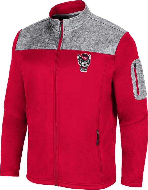 Colosseum Men's NC State Wolfpack Red Third Wheel Full-Zip Jacket product image
