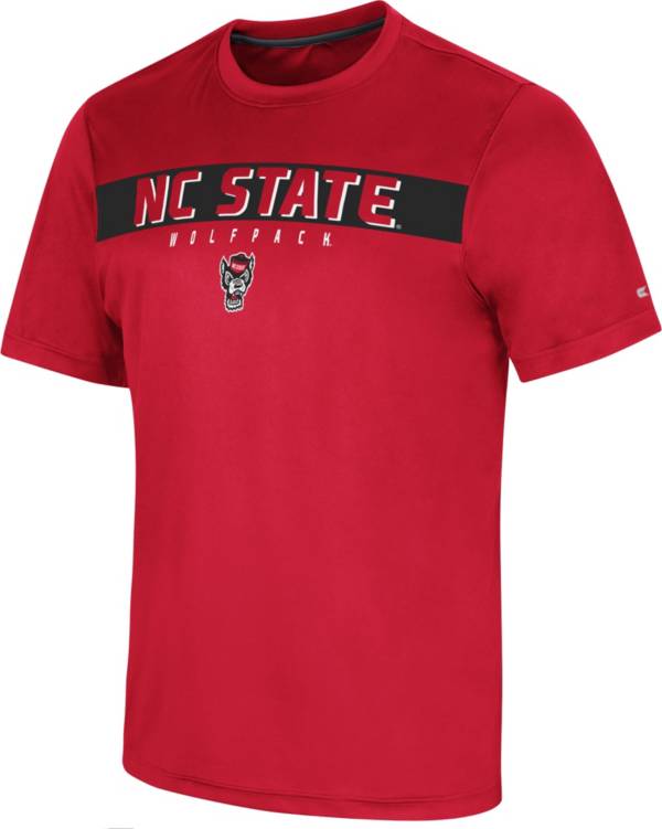 Colosseum Men's NC State Wolfpack Red Mosbius T-Shirt