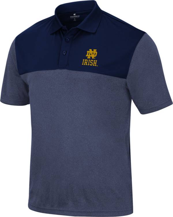 Colosseum Men's Notre Dame Fighting Irish Navy Polo product image