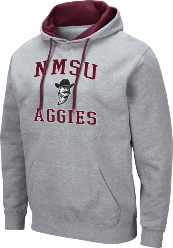 Colosseum Men's New Mexico State Aggies Grey Pullover Hoodie