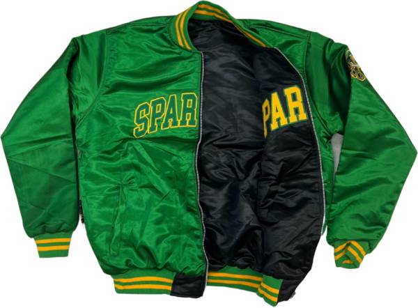 Tones of Melanin Men's Norfolk State Spartans Reversible Satin Jacket