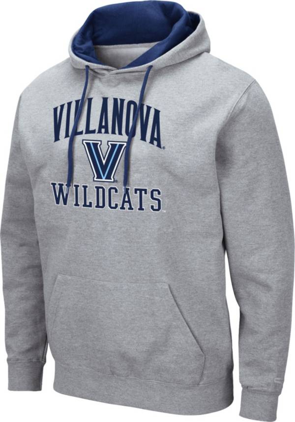 Colosseum Men's Villanova Wildcats Grey Pullover Hoodie