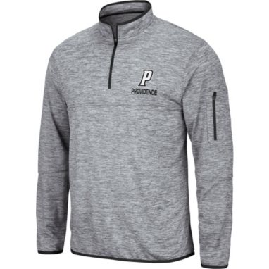 sorry, Colosseum Men's Providence Friars Grey Quarter-Zip Pullover Shirt is currently out of stock