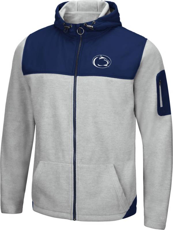 Colosseum Men's Penn State Nittany Lions Grey Swartz Full-Zip Jacket product image