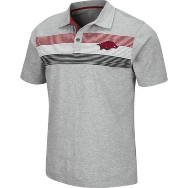 sorry, Colosseum Men's Arkansas Razorbacks Grey Stinson Polo is currently out of stock