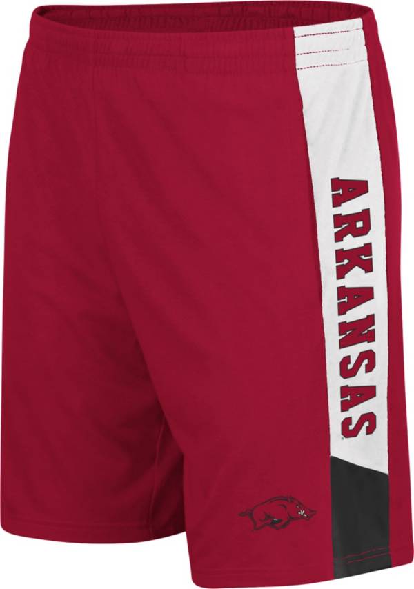 Colosseum Men's Arkansas Razorbacks Cardinal Wonkavision Shorts