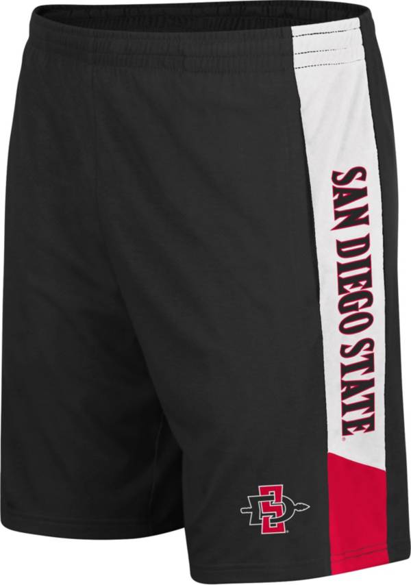 Colosseum Men's San Diego State Aztecs Black Wonkavision Shorts