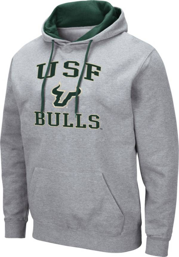 Colosseum Men's South Florida Bulls Grey Pullover Hoodie