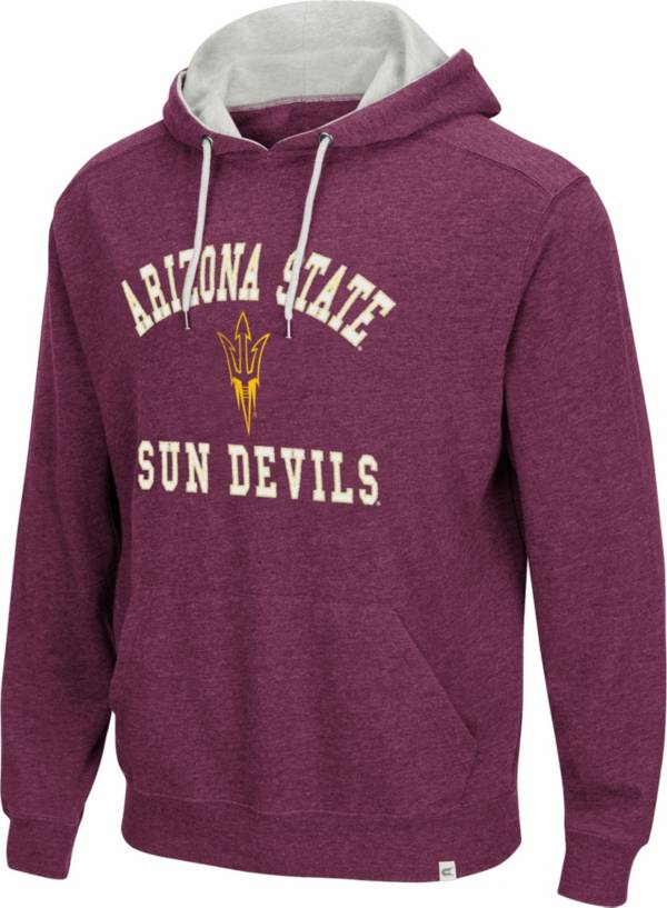 Colosseum Men's Arizona State Sun Devils Maroon Pullover Hoodie