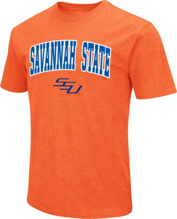 Colosseum Men's Savannah State Tigers Orange Playbook Dual Blend T-Shirt product image