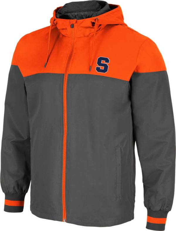 Colosseum Men's Syracuse Orange Grey Game Night Full-Zip Jacket product image