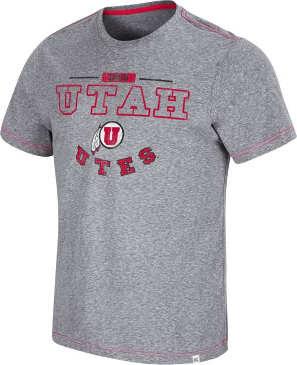 Colosseum Men's Utah Utes Grey Tannen T-Shirt product image