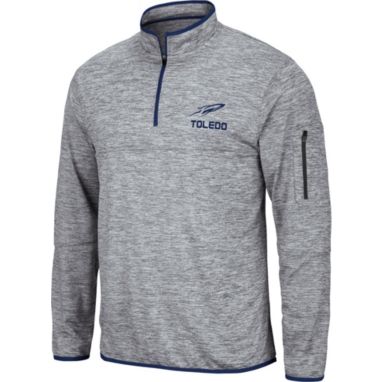 sorry, Colosseum Men's Toledo Rockets Grey Quarter-Zip Pullover Shirt is currently out of stock