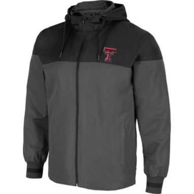 sorry, Colosseum Men's Texas Tech Red Raiders Grey Game Night Full-Zip Jacket is currently out of stock