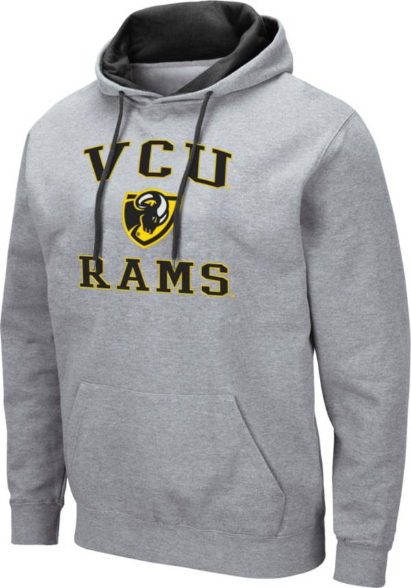 Colosseum Men's VCU Rams Grey Pullover Hoodie