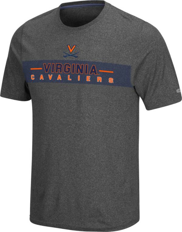 Colosseum Men's Virginia Cavaliers Grey Marty T-Shirt