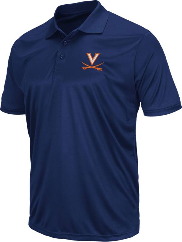 Colosseum Men's Virginia Cavaliers Blue Polo