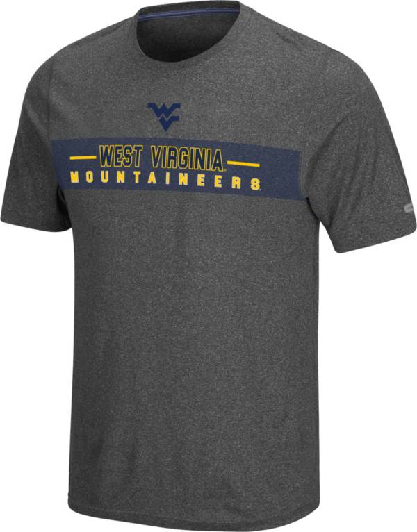 Colosseum Men's West Virginia Mountaineers Grey Marty T-Shirt product image