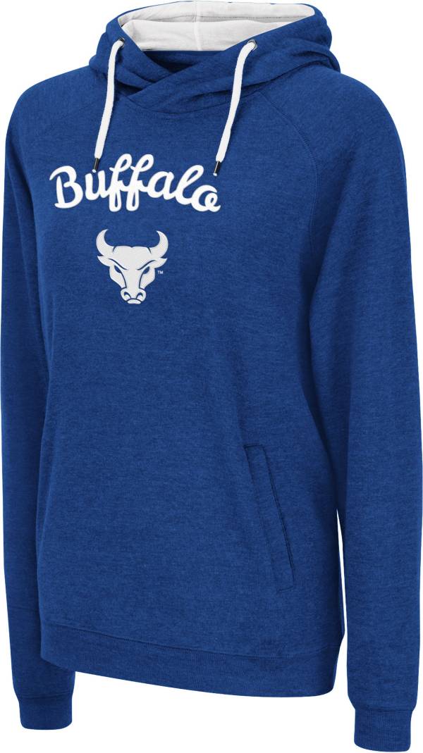 Colosseum Women's Buffalo Bulls Blue Pullover Hoodie