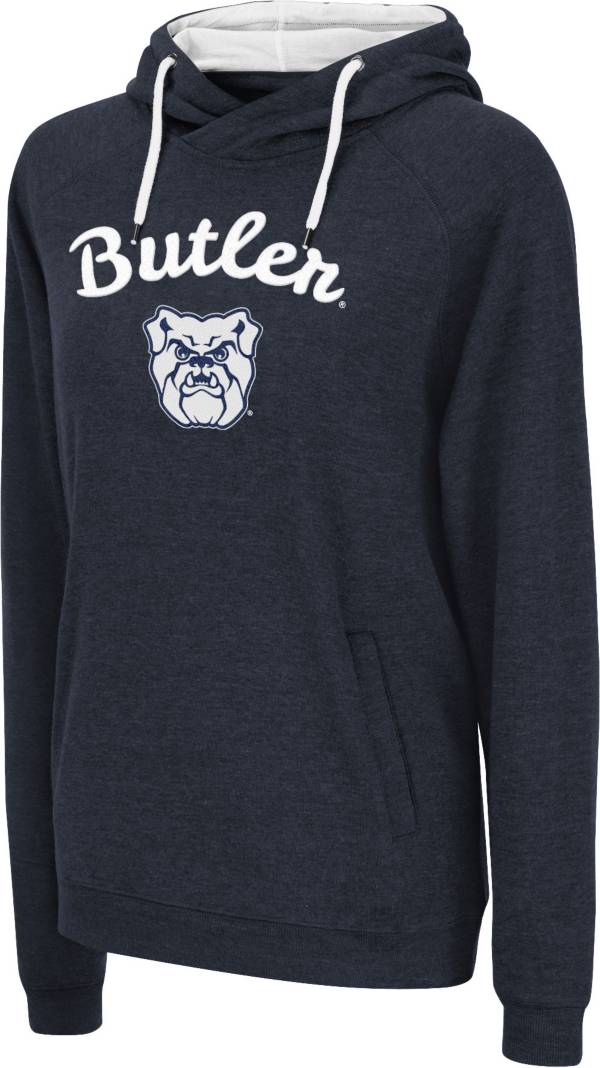 Colosseum Women's Butler Bulldogs Blue Pullover Hoodie