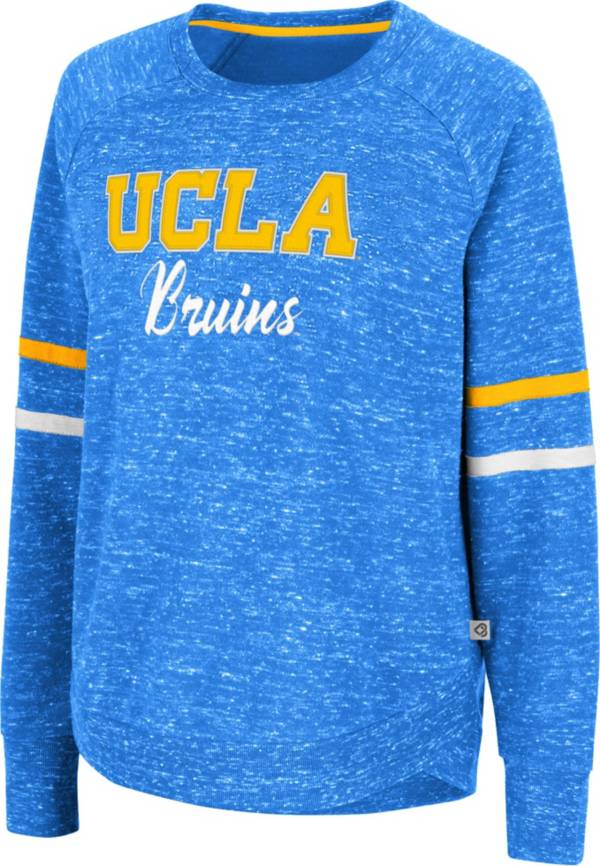 Colosseum Women's UCLA Bruins True Blue Beach Break Pullover Sweatshirt