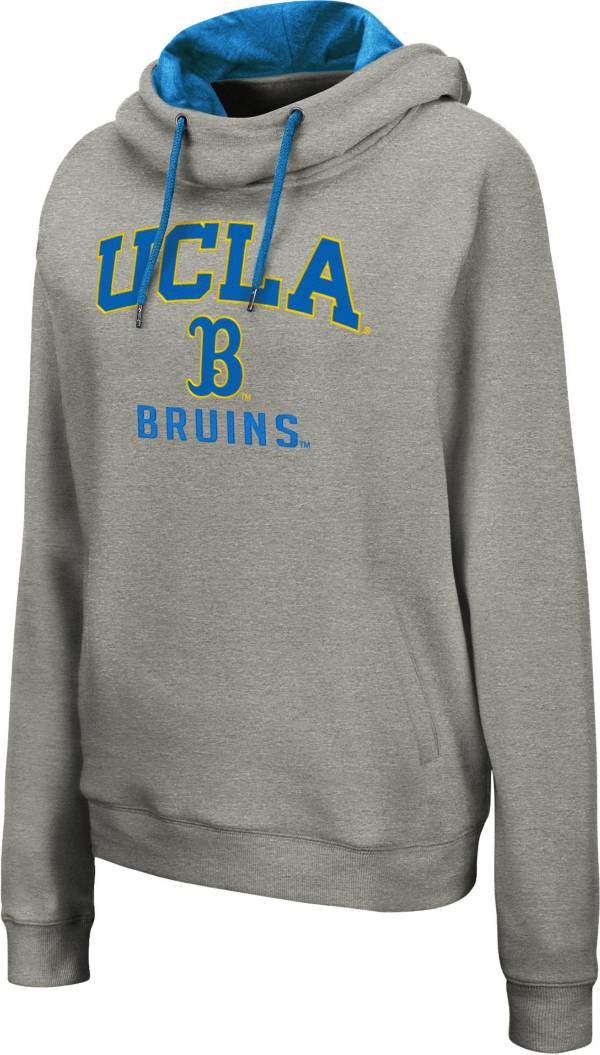 Colosseum Women's UCLA Bruins Grey Funnel Pullover Hoodie