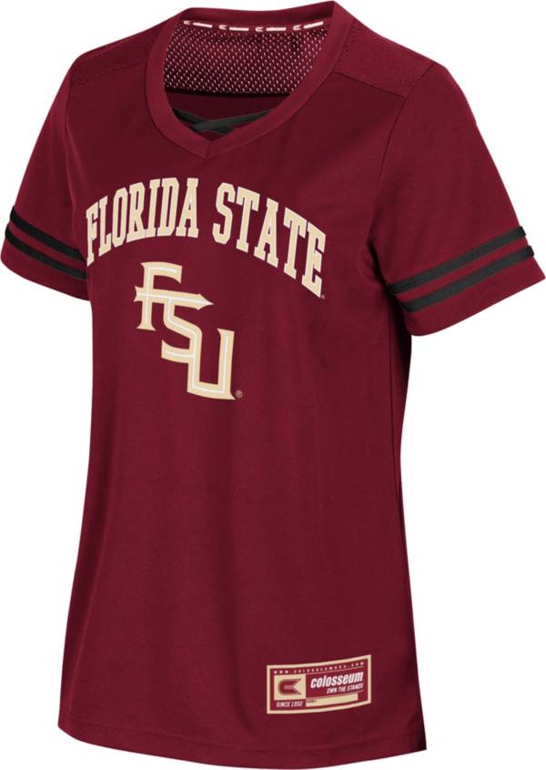 Colosseum Women's Florida State Seminoles Garnet Jersey T-Shirt