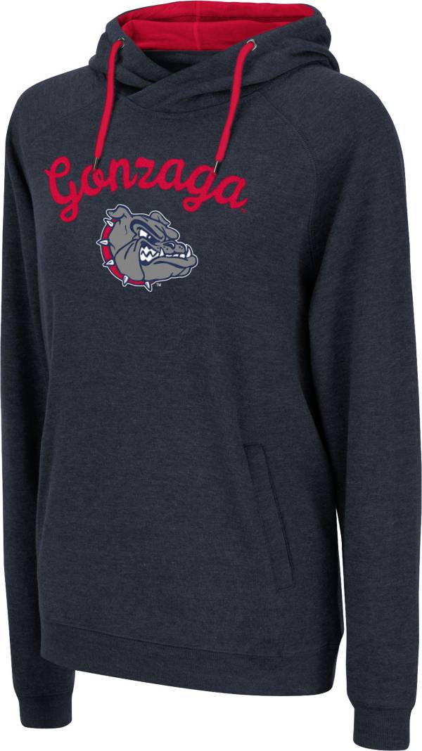 Colosseum Women's Gonzaga Bulldogs Blue Pullover Hoodie