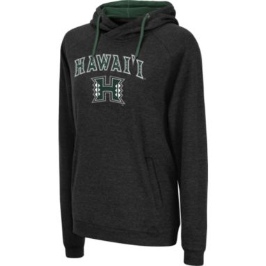 sorry, Colosseum Women's Hawai'i Warriors Black Funnel Pullover Hoodie is currently out of stock