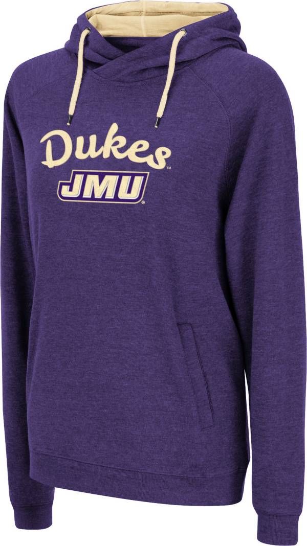 Colosseum Women's James Madison Dukes Purple Pullover Hoodie