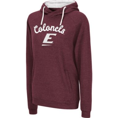 sorry, Colosseum Women's Eastern Kentucky Colonels Maroon Pullover Hoodie is currently out of stock