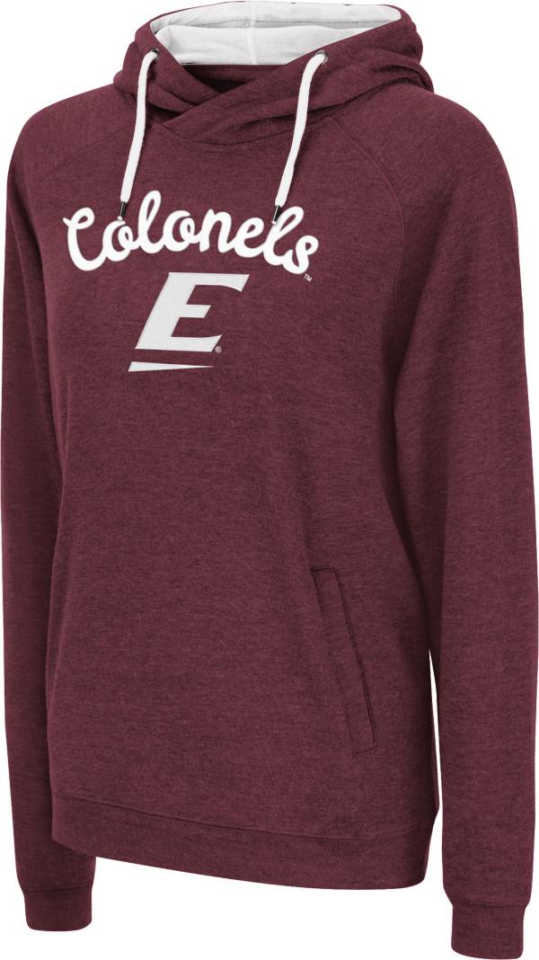 Colosseum Women's Eastern Kentucky Colonels Maroon Pullover Hoodie