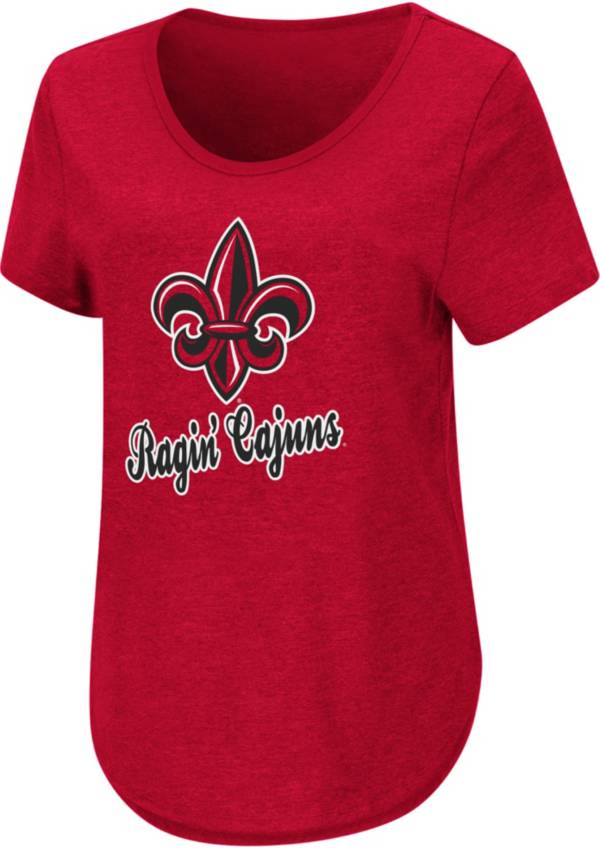 Colosseum Women's Louisiana-Lafayette Ragin' Cajuns Red T-Shirt