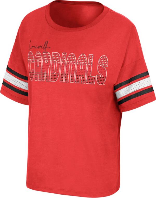 Colosseum Women's Louisville Cardinals Cardinal Red Janis T-Shirt product image