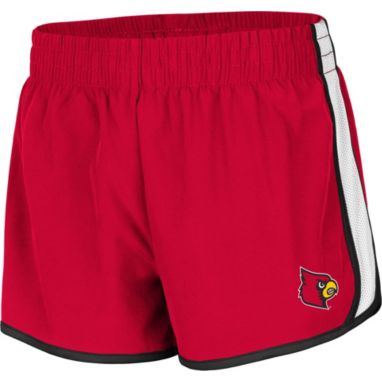 sorry, Colosseum Women's Louisville Cardinals Cardinal Red The Plastics Woven Shorts is currently out of stock
