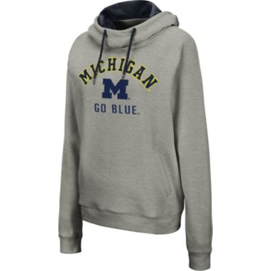 sorry, Colosseum Women's Michigan Wolverines Grey Funnel Pullover Hoodie is currently out of stock