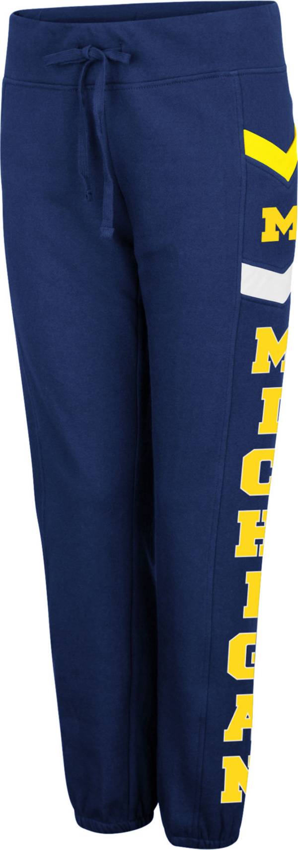 Colosseum Women's Michigan Wolverines Blue Kripke Joggers