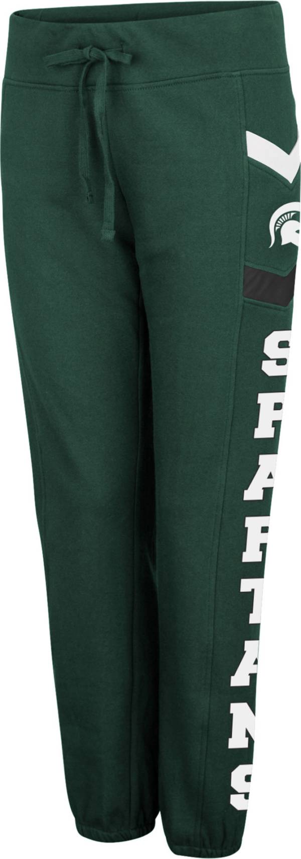 Colosseum Women's Michigan State Spartans Green Kripke Joggers