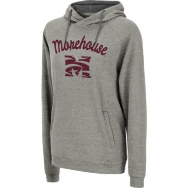 sorry, Colosseum Women's Morehouse College Maroon Tigers Grey Pullover Hoodie is currently out of stock