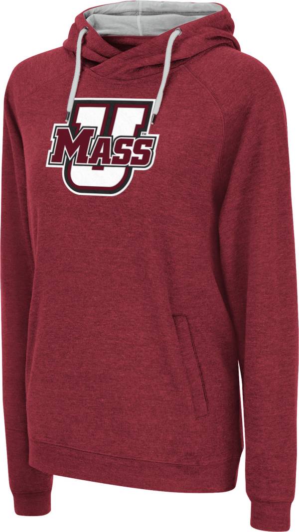 Colosseum Women's UMass Minutemen Maroon Pullover Hoodie